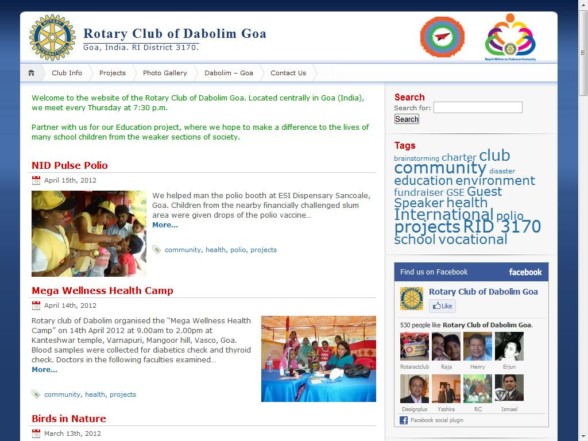 Rotary Club of Dabolim Goa
